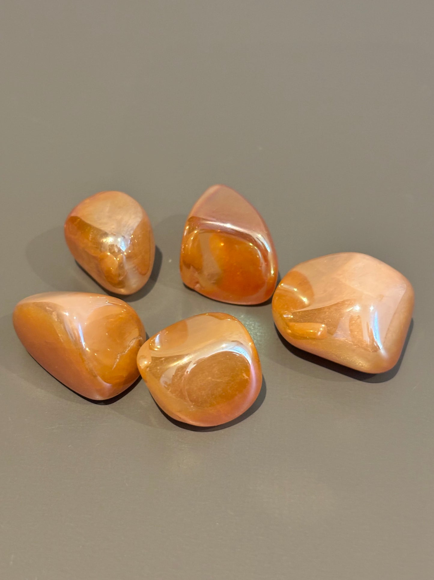 Rozenkwarts met Angel Aura Coating Steen