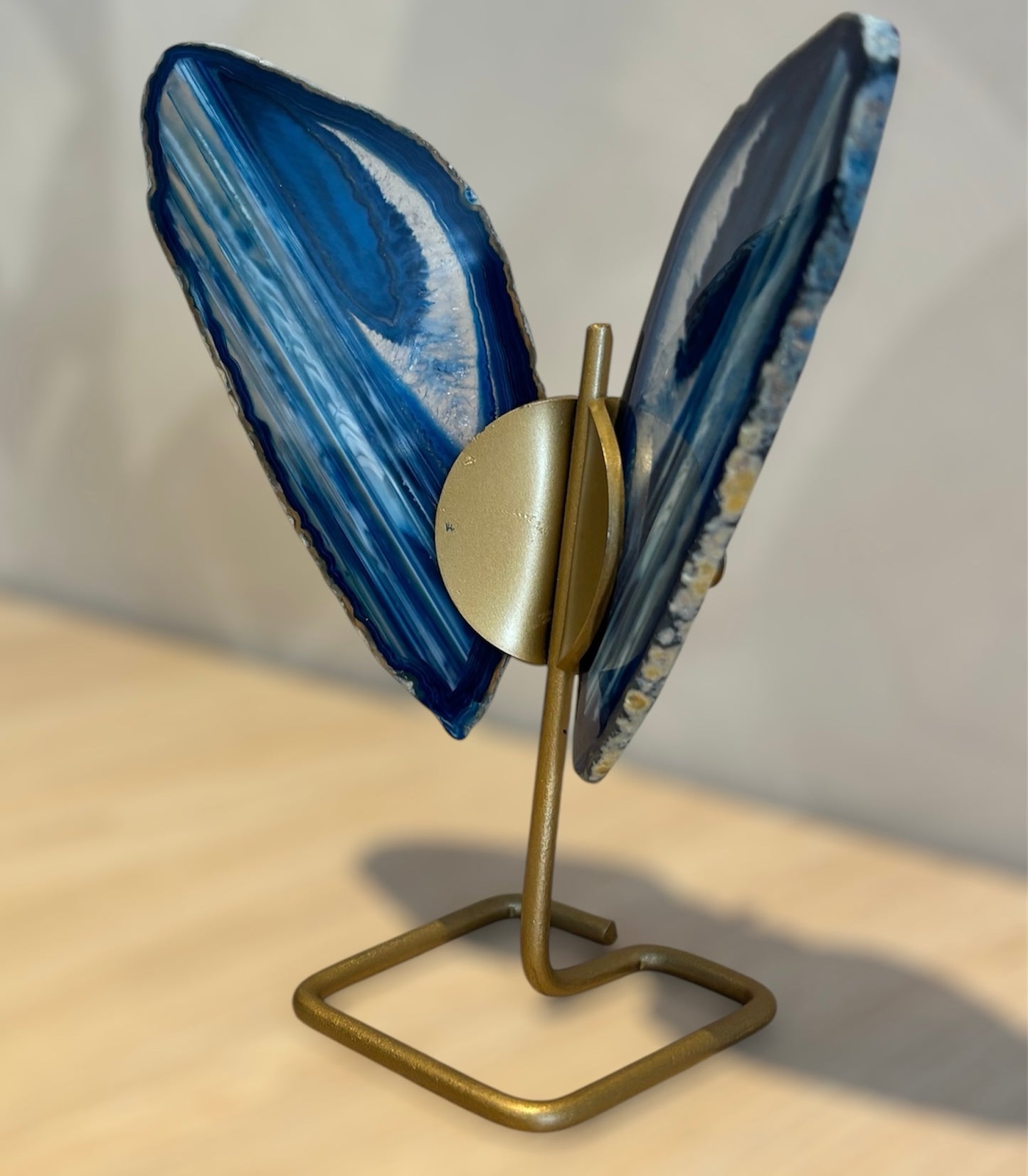 Agaat Vlinder Blauw 1
