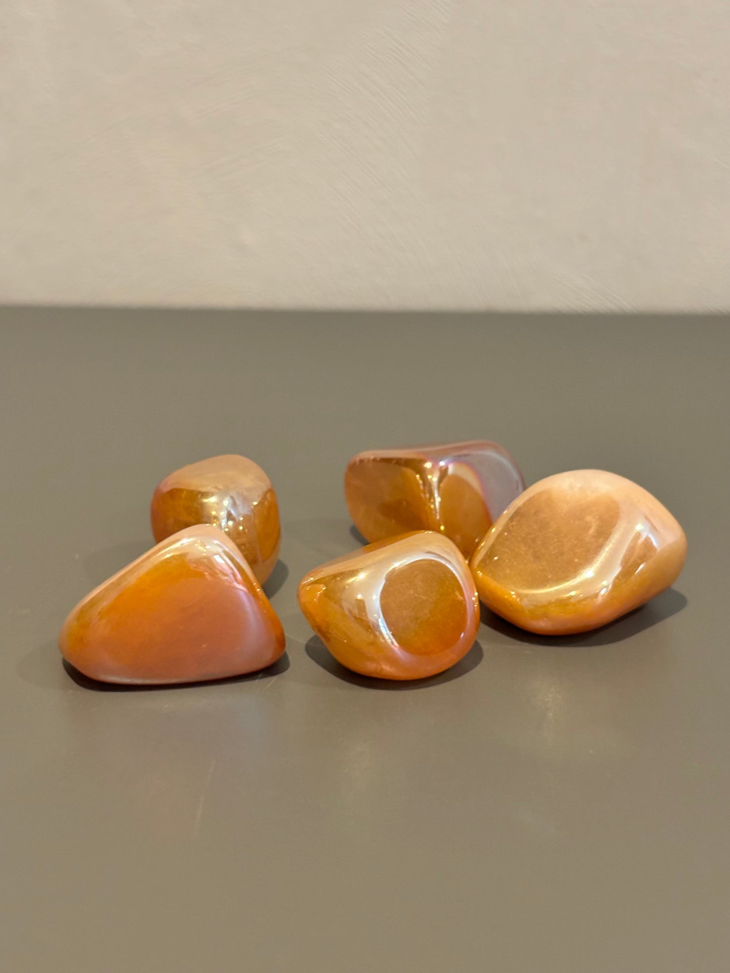 Rozenkwarts met Angel Aura Coating Steen