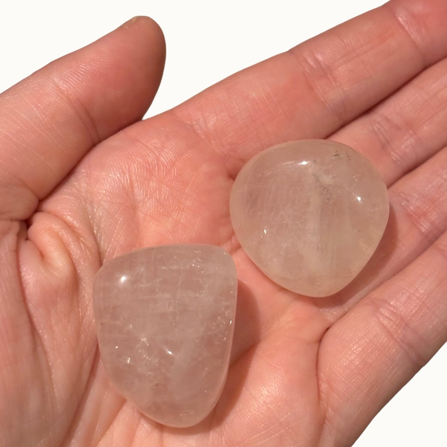 Rozenkwarts trommelsteen