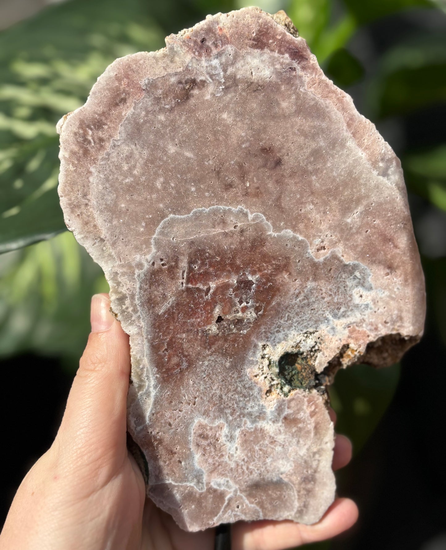 Roze Amethist op standaard