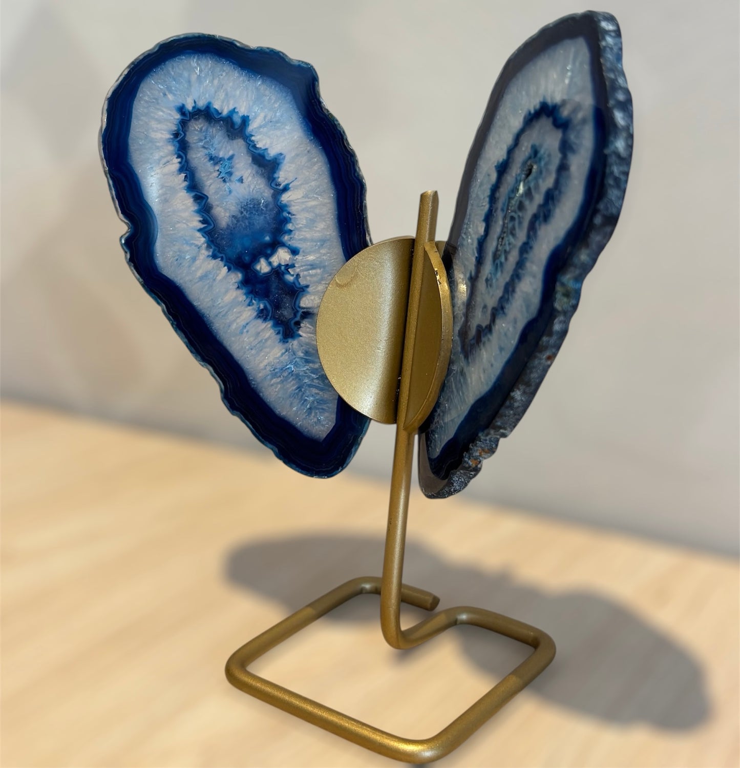 Agaat Vlinder Blauw 2