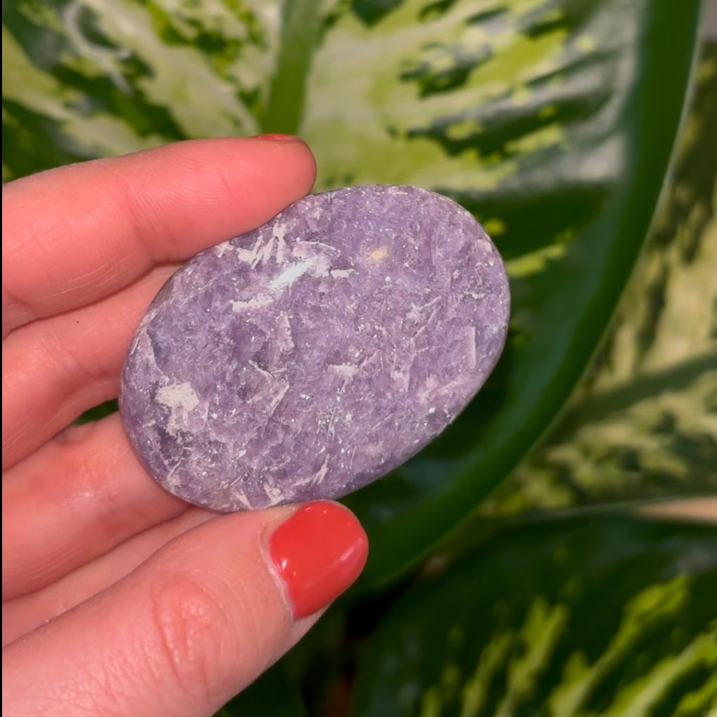 Toermalijn Lepidoliet handsteen