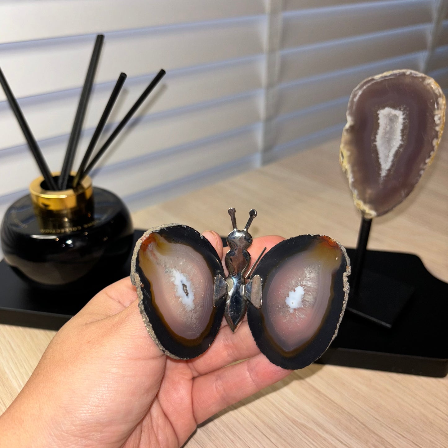 Agaat vlinder klein #110