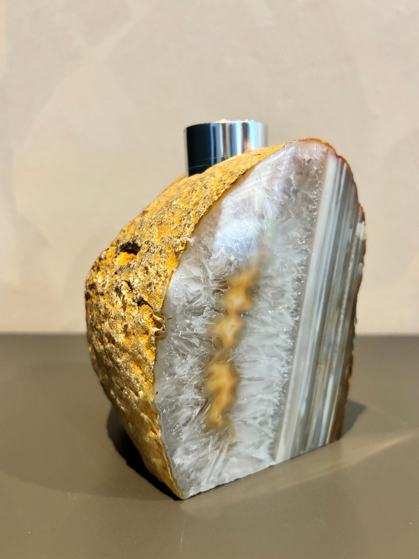 Diffuser Agaat zilver