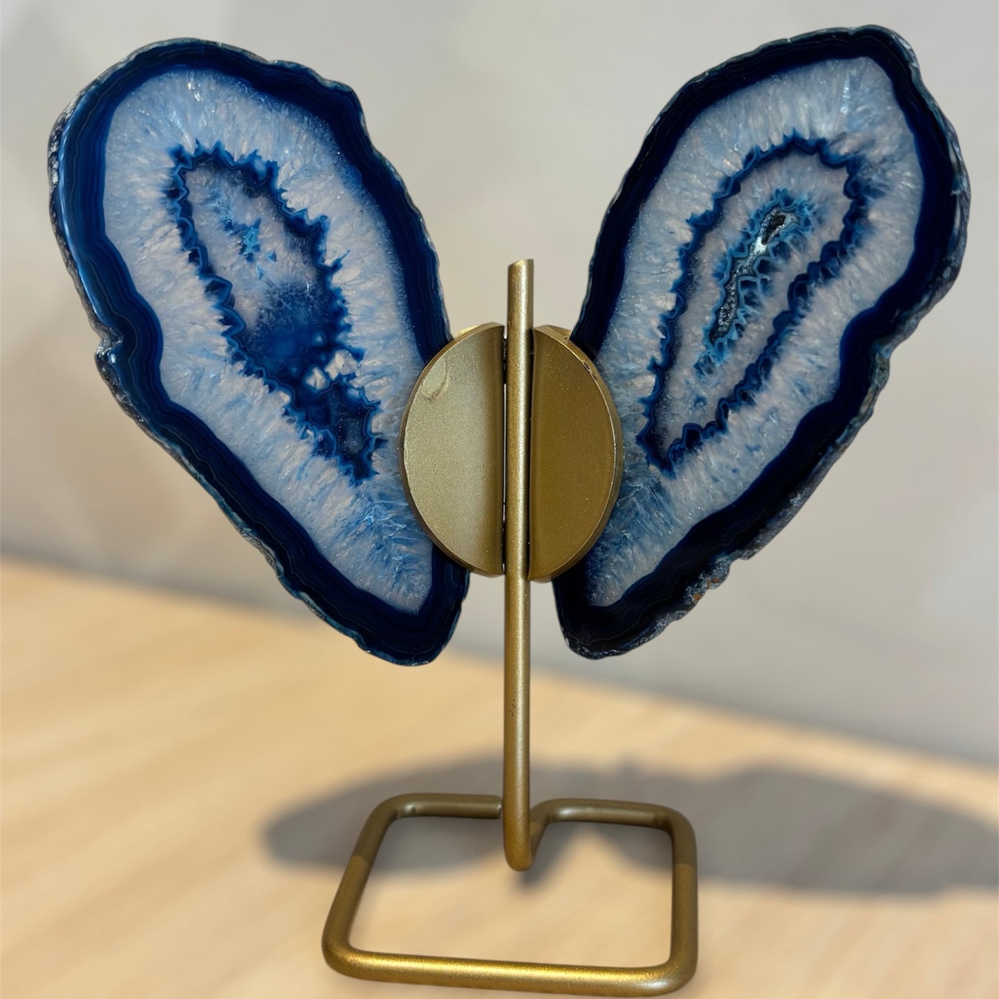 Agaat Vlinder Blauw 2