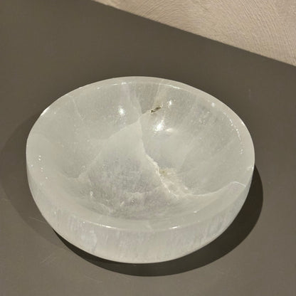 Seleniet schaal rond