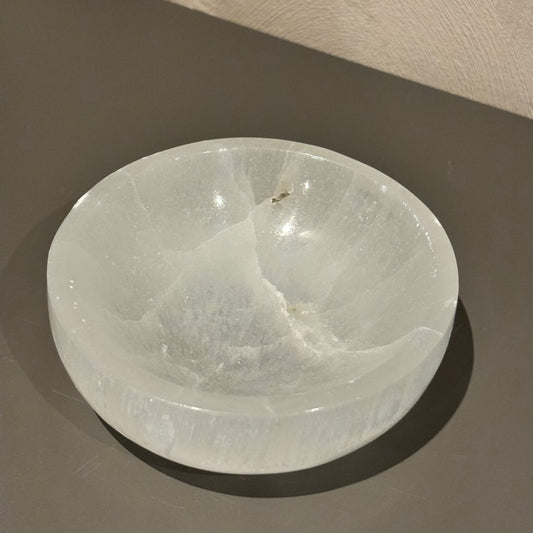 Seleniet schaal rond