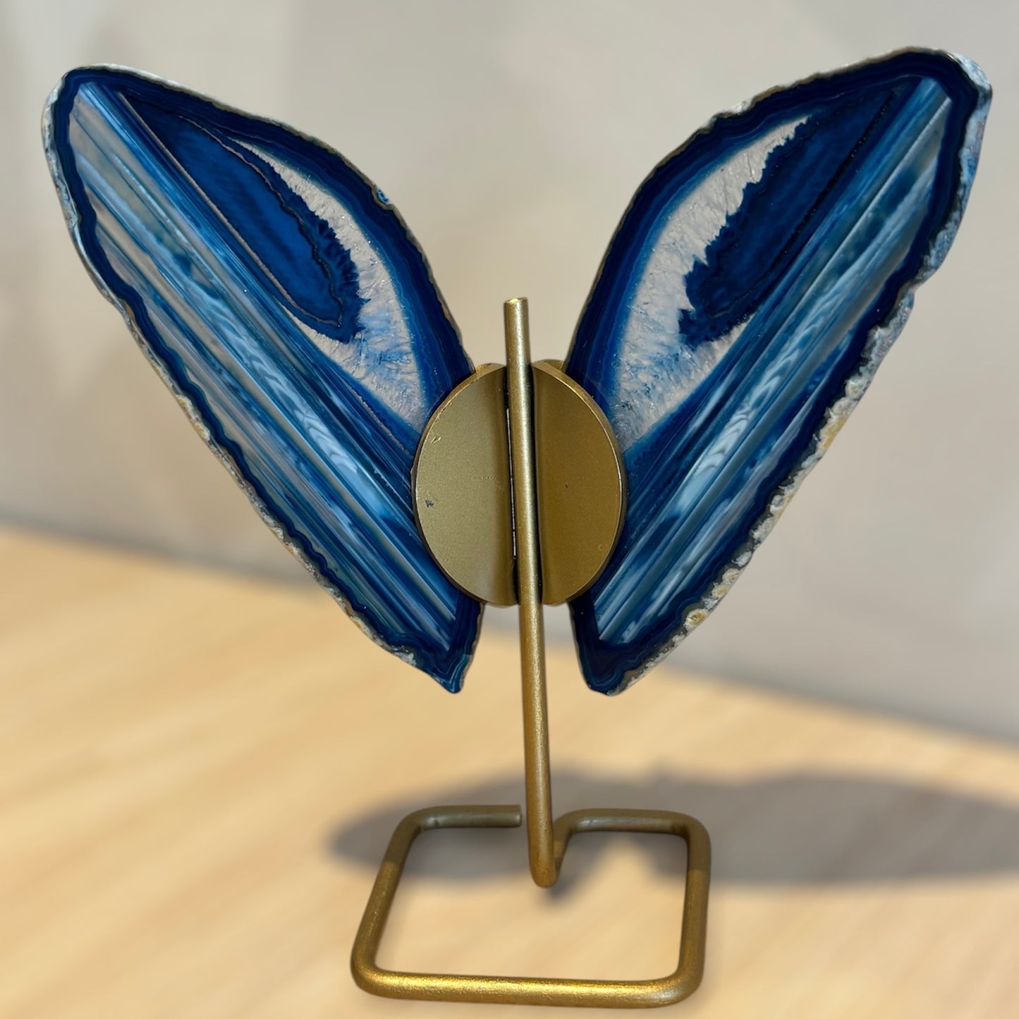 Agaat Vlinder Blauw 1